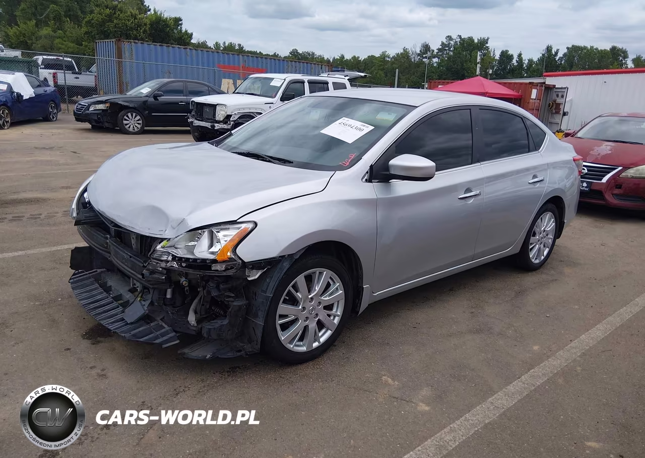 2015 Nissan Sentra S VIN:3N1AB7AP6FY266384 - 2