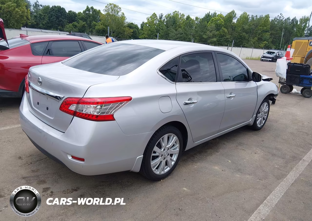 2015 Nissan Sentra S VIN:3N1AB7AP6FY266384 - 4