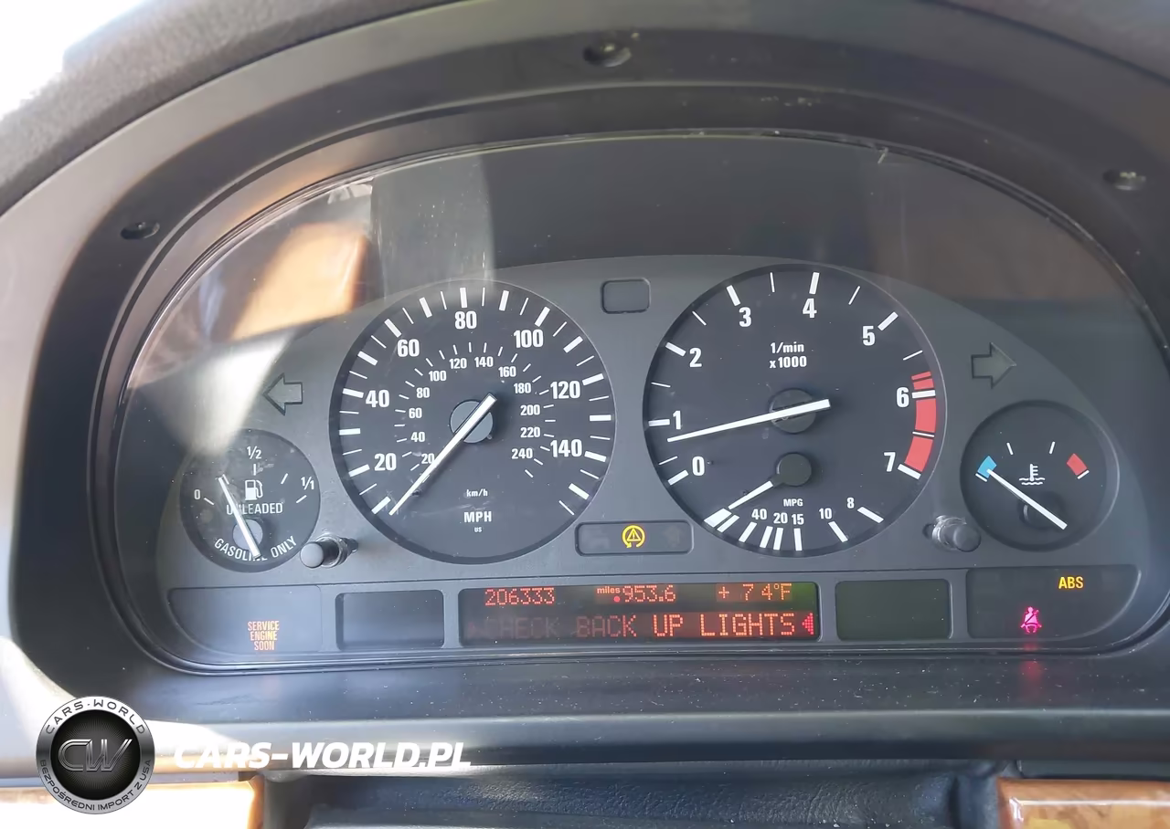 1998 BMW 540Ia VIN:WBADE6329WBW58915 - 7