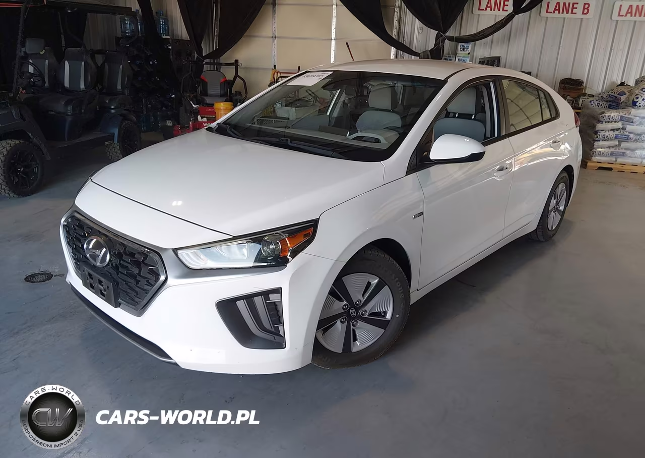2020 Hyundai Ioniq Hybrid Blue VIN:KMHC65LC8LU220283 - 2