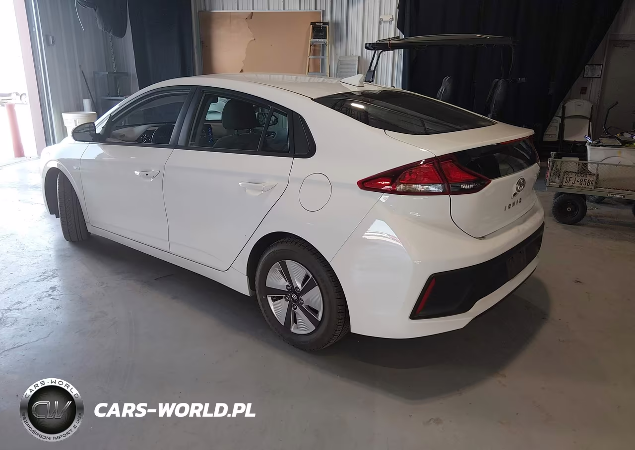 2020 Hyundai Ioniq Hybrid Blue VIN:KMHC65LC8LU220283 - 3