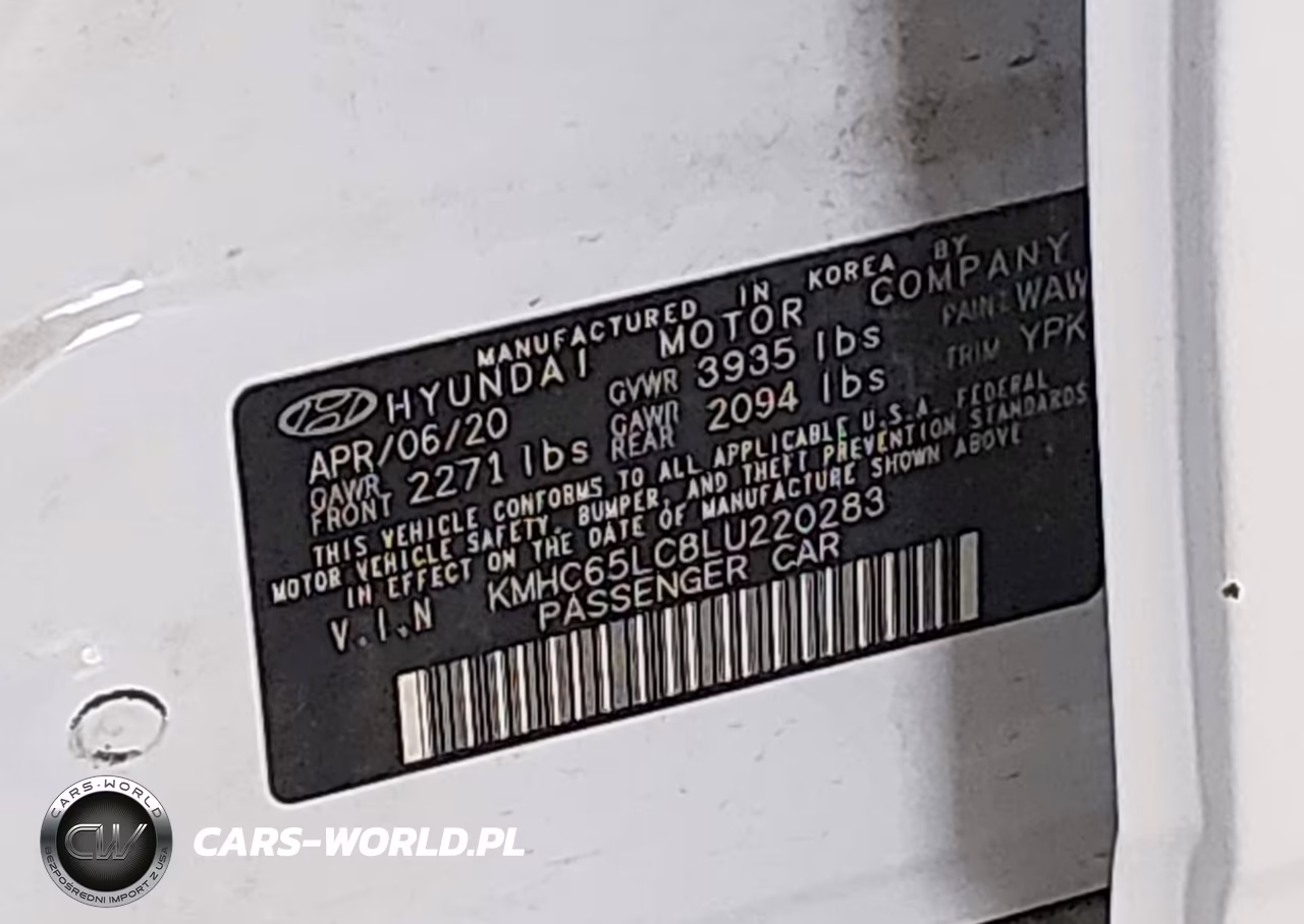2020 Hyundai Ioniq Hybrid Blue VIN:KMHC65LC8LU220283 - 9