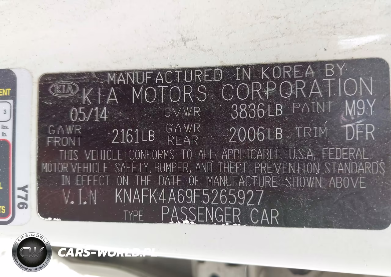 2015 Kia Forte Lx VIN:KNAFK4A69F5265927 - 9