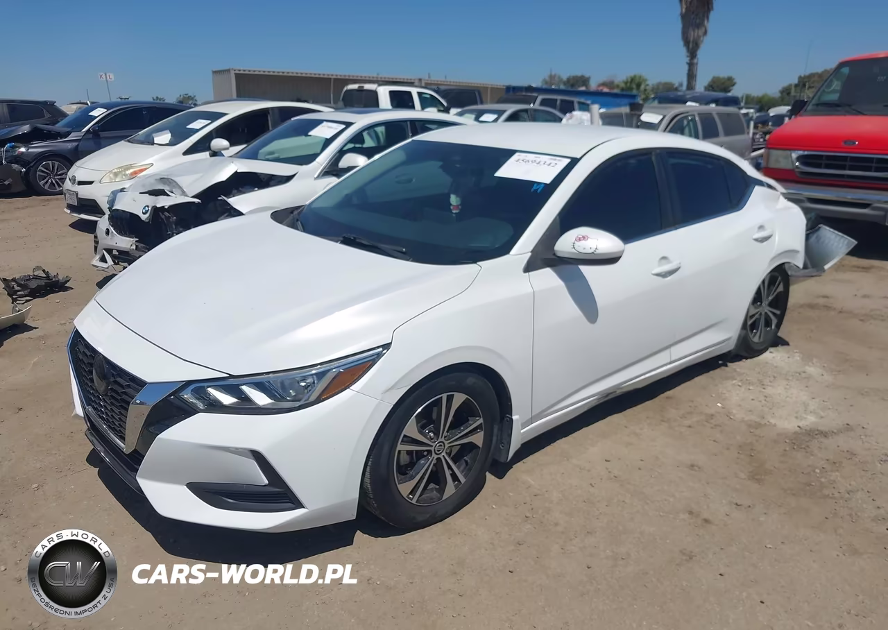 2021 Nissan Sentra Sv Xtronic Cvt VIN:3N1AB8CV3MY279477 - 2