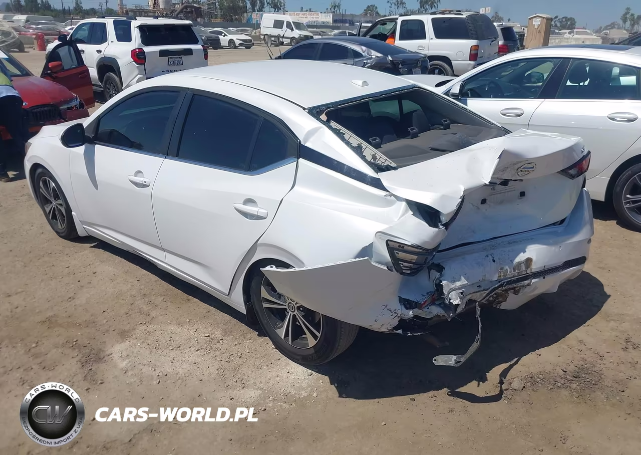 2021 Nissan Sentra Sv Xtronic Cvt VIN:3N1AB8CV3MY279477 - 3