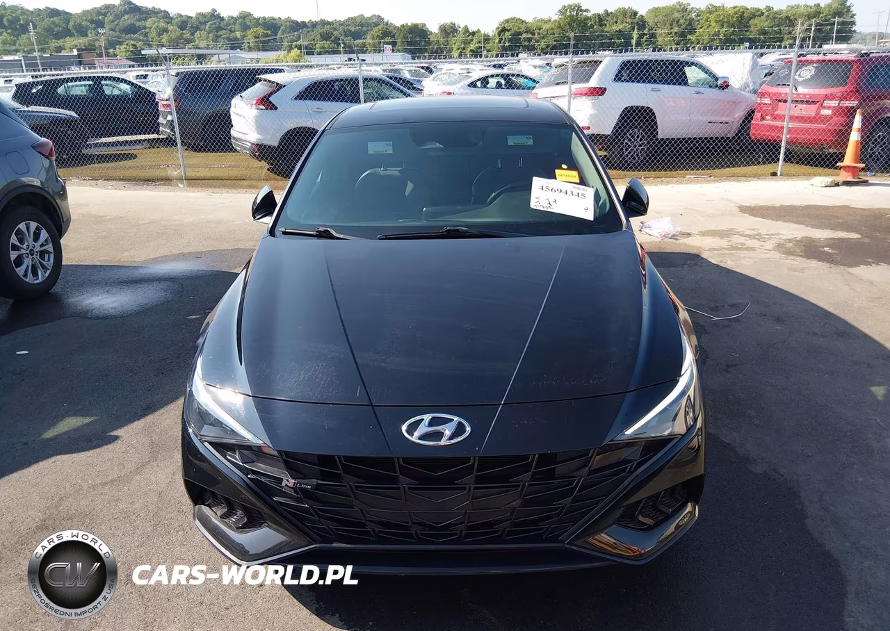 2021 Hyundai Elantra N Line VIN:KMHLR4AF8MU105960 - 13