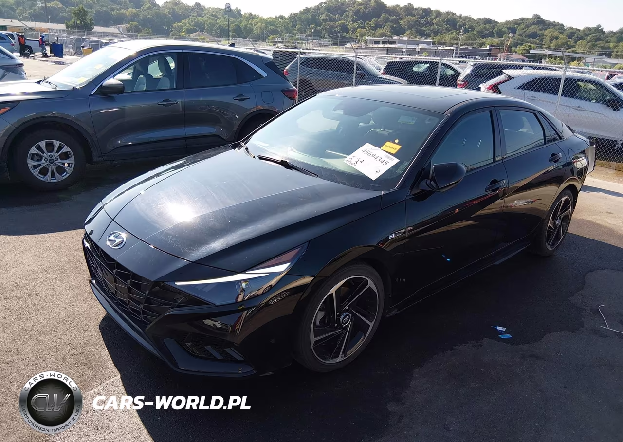 2021 Hyundai Elantra N Line VIN:KMHLR4AF8MU105960 - 2