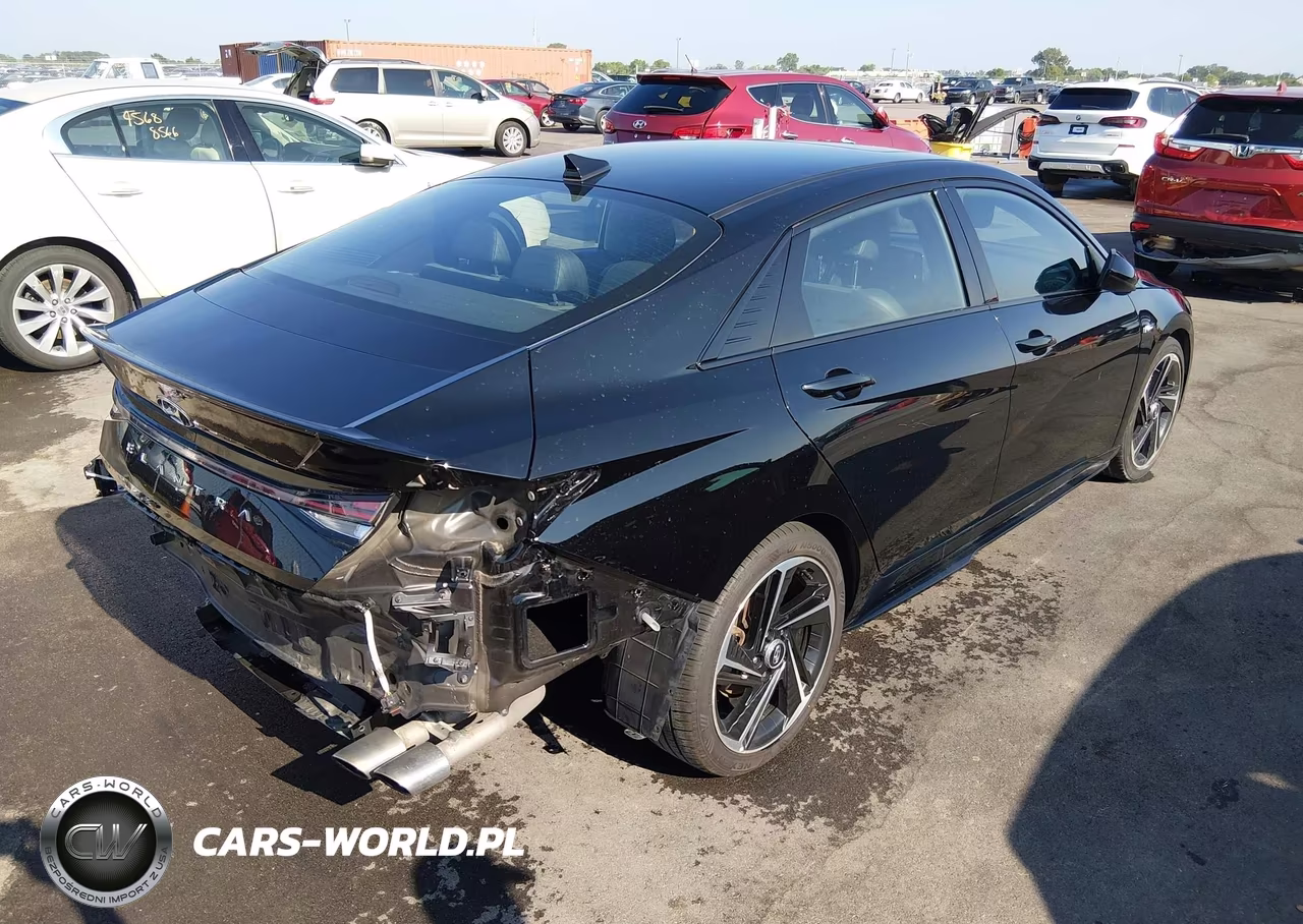 2021 Hyundai Elantra N Line VIN:KMHLR4AF8MU105960 - 4