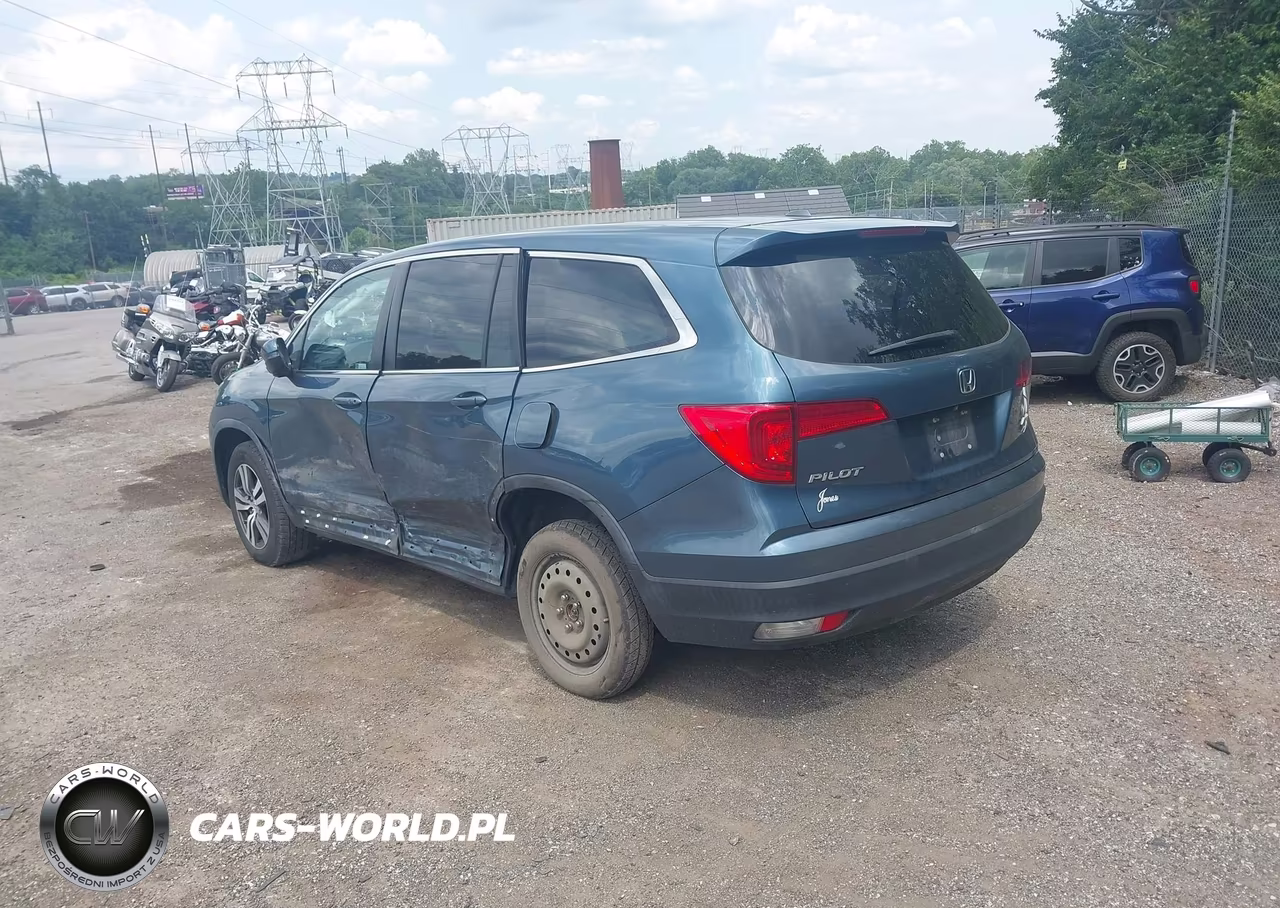 2018 Honda Pilot Ex-L VIN:5FNYF6H58JB030399 - 3