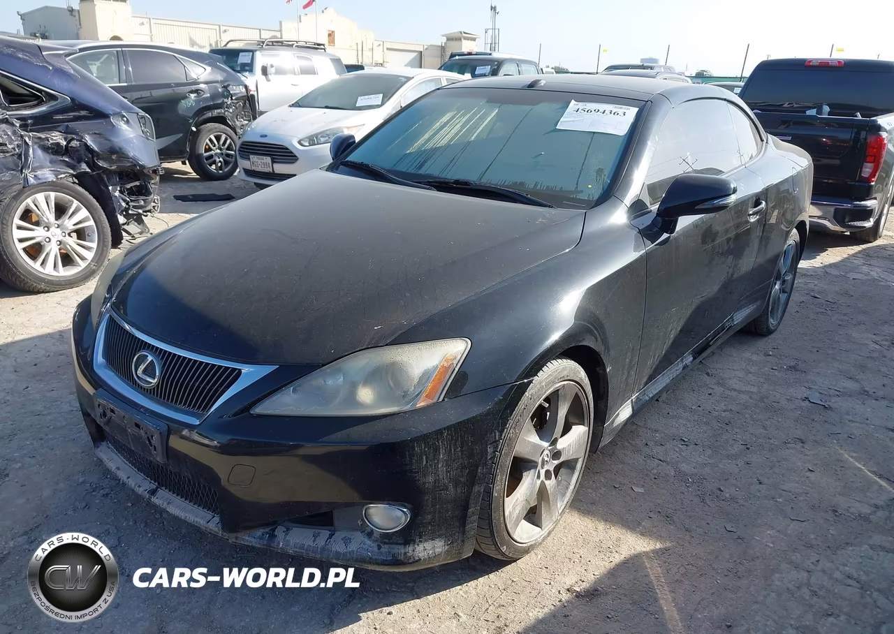 2010 Lexus Is 250C VIN:JTHFF2C25A2504372 - 2