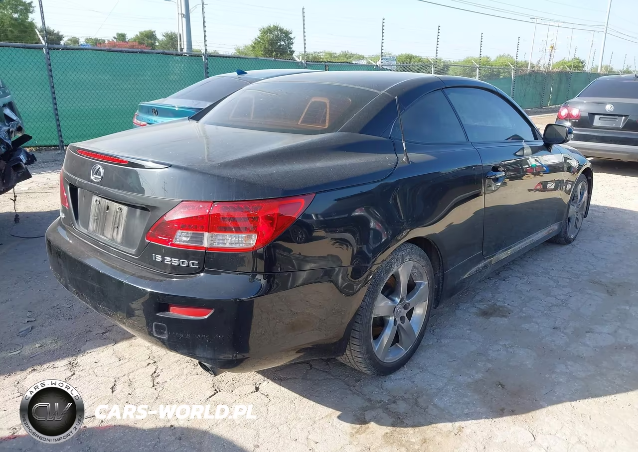 2010 Lexus Is 250C VIN:JTHFF2C25A2504372 - 4