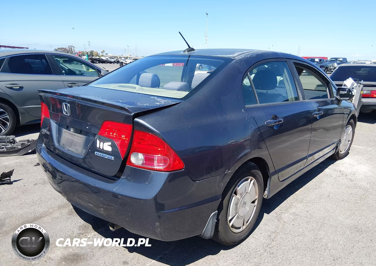 2007 Honda Civic Hybrid VIN:JHMFA36257S030173 - 4
