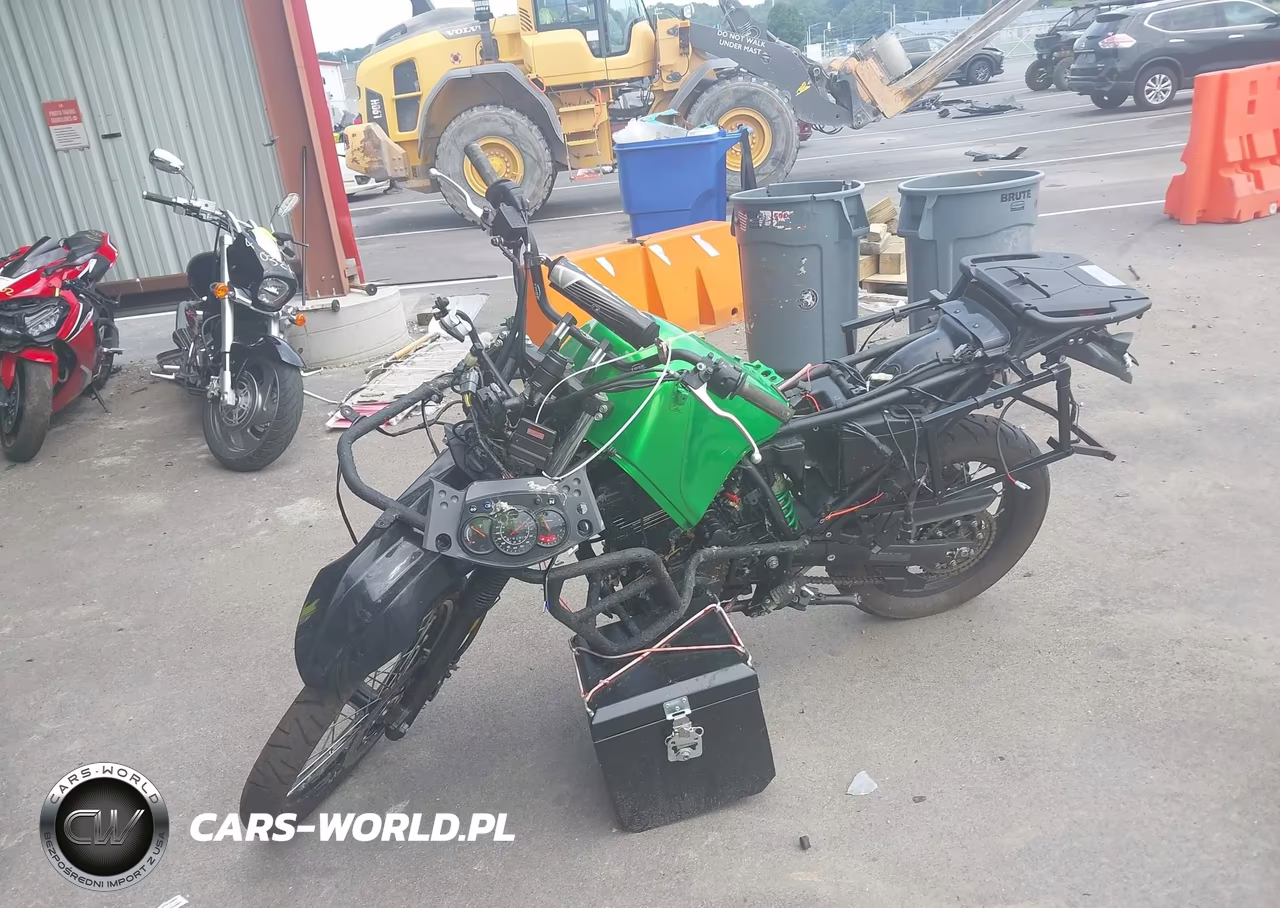 2015 Kawasaki Kl650 E VIN:JKAKLEE12FDA82181 - 2