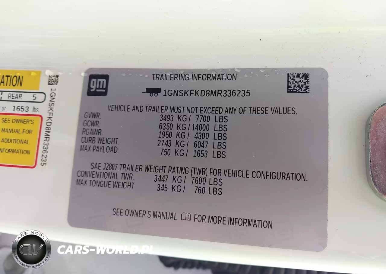 2021 Chevrolet Suburban 4Wd Premier VIN:1GNSKFKD8MR336235 - 9
