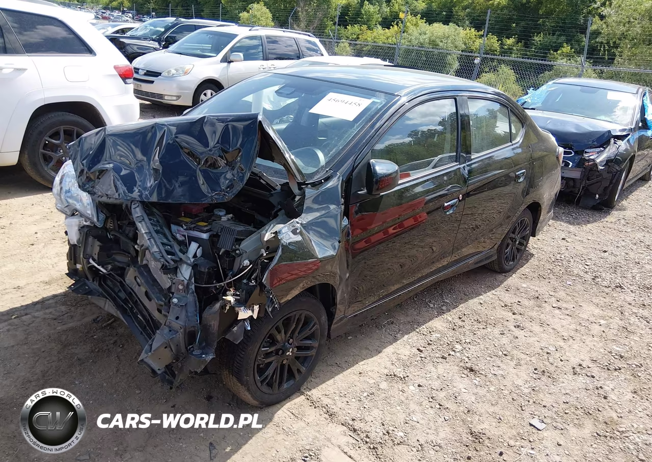 2024 Mitsubishi Mirage G4 Black Edition-Es-Le VIN:ML32FUFJ0RHF12408 - 2
