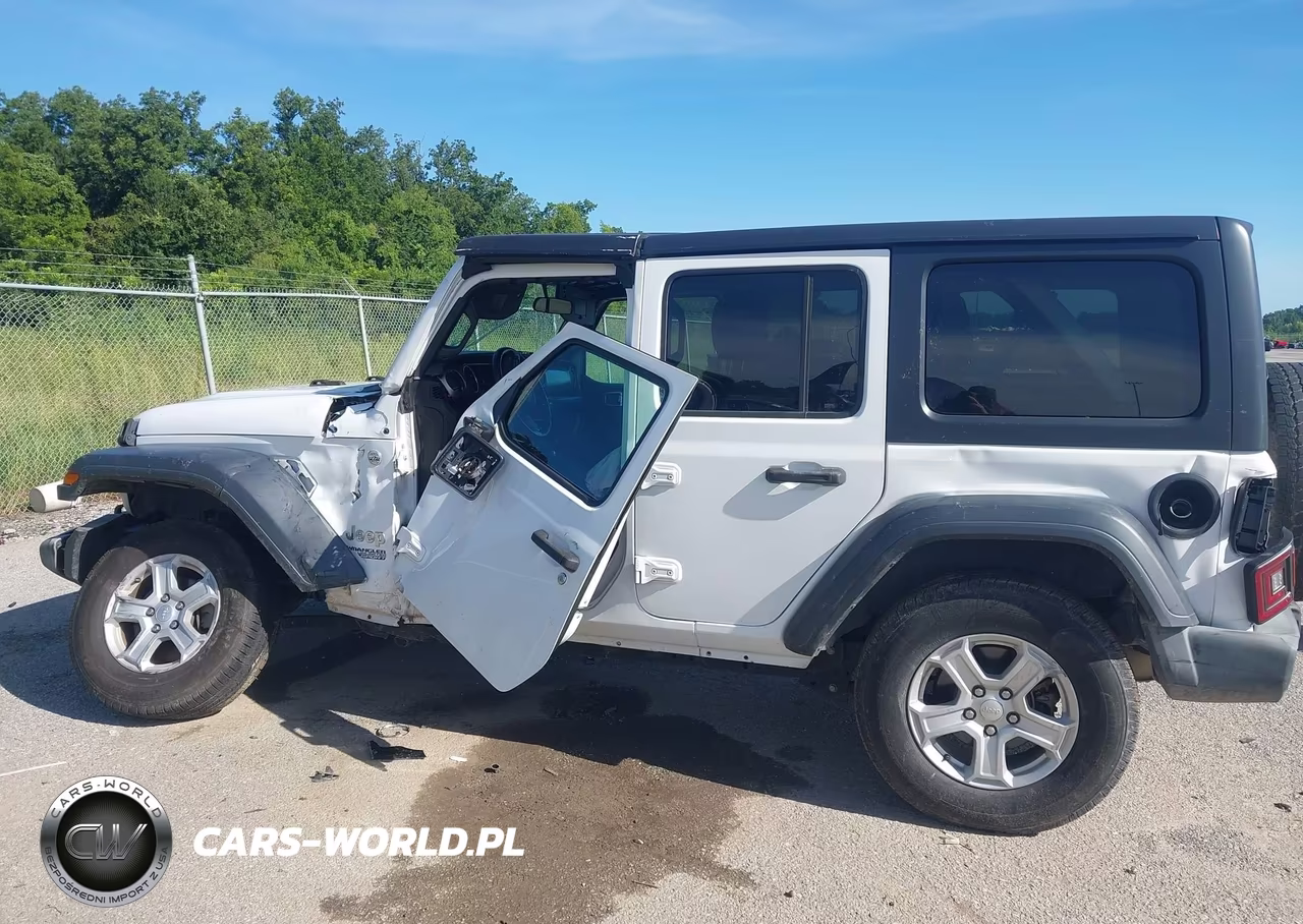 2020 Jeep Wrangler Unlimited Sport S 4X4 VIN:1C4HJXDG4LW297260 - 14