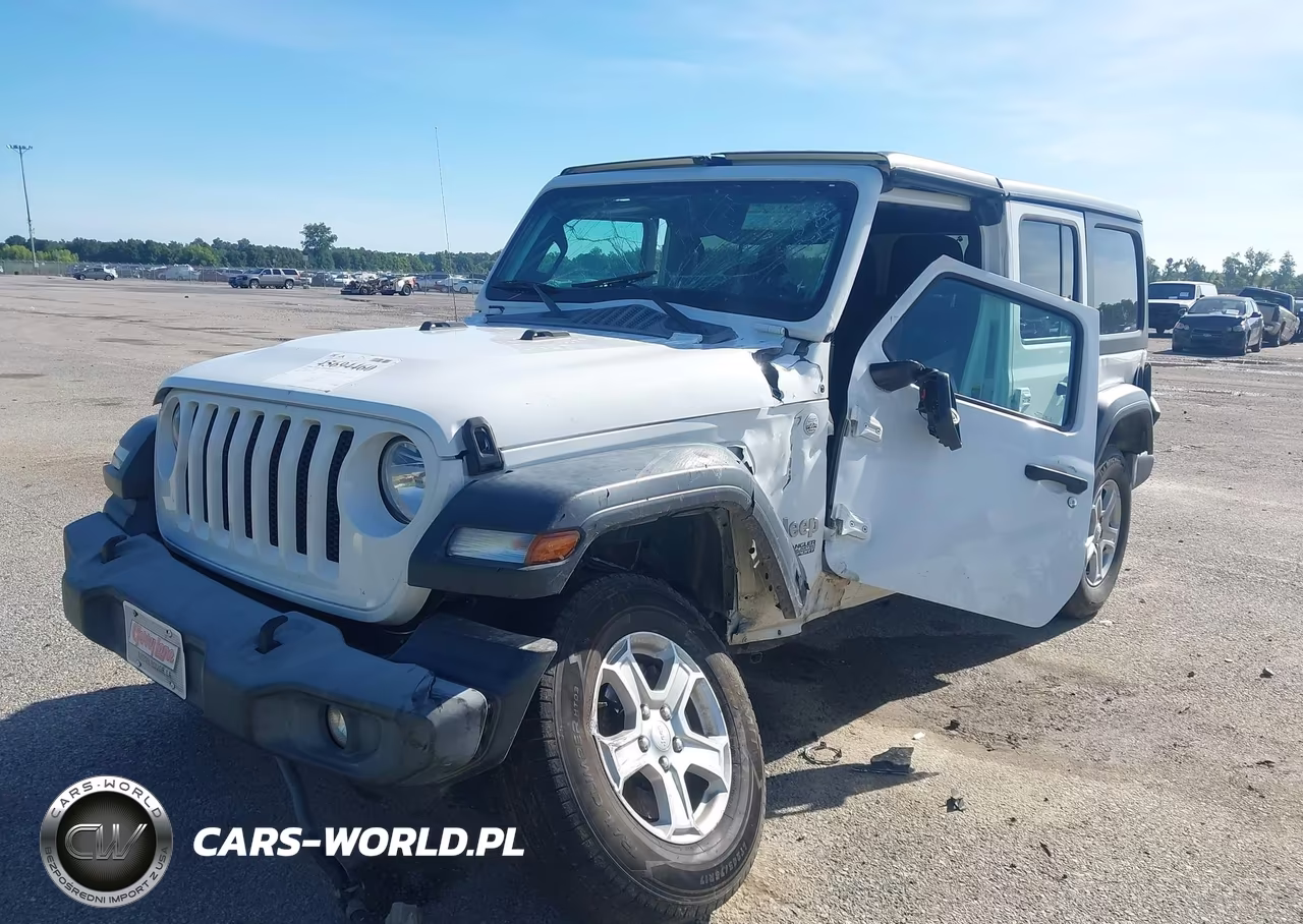 2020 Jeep Wrangler Unlimited Sport S 4X4 VIN:1C4HJXDG4LW297260 - 2