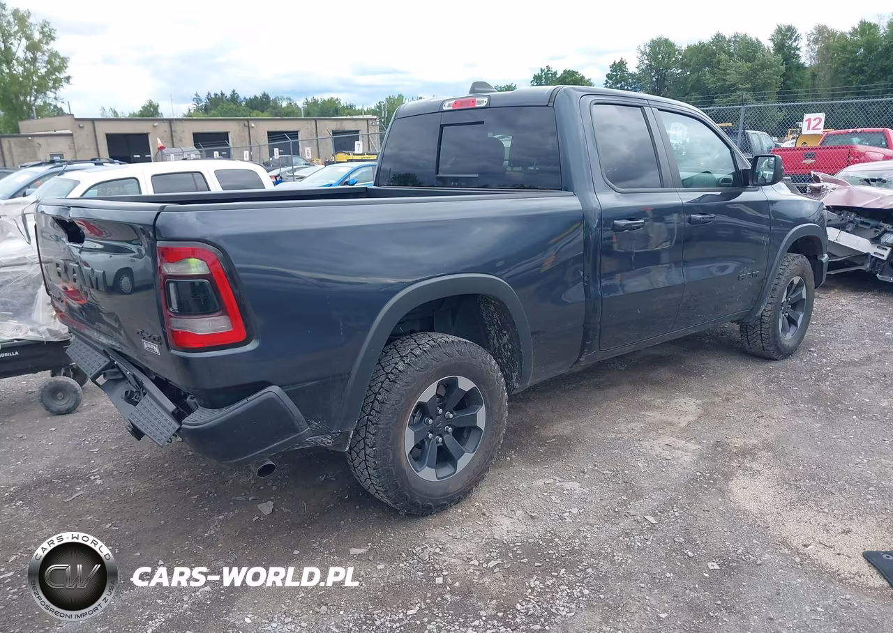 2019 Ram 1500 Rebel 4X4 6'4 Box VIN:1C6RRFEG2KN872375 - 4