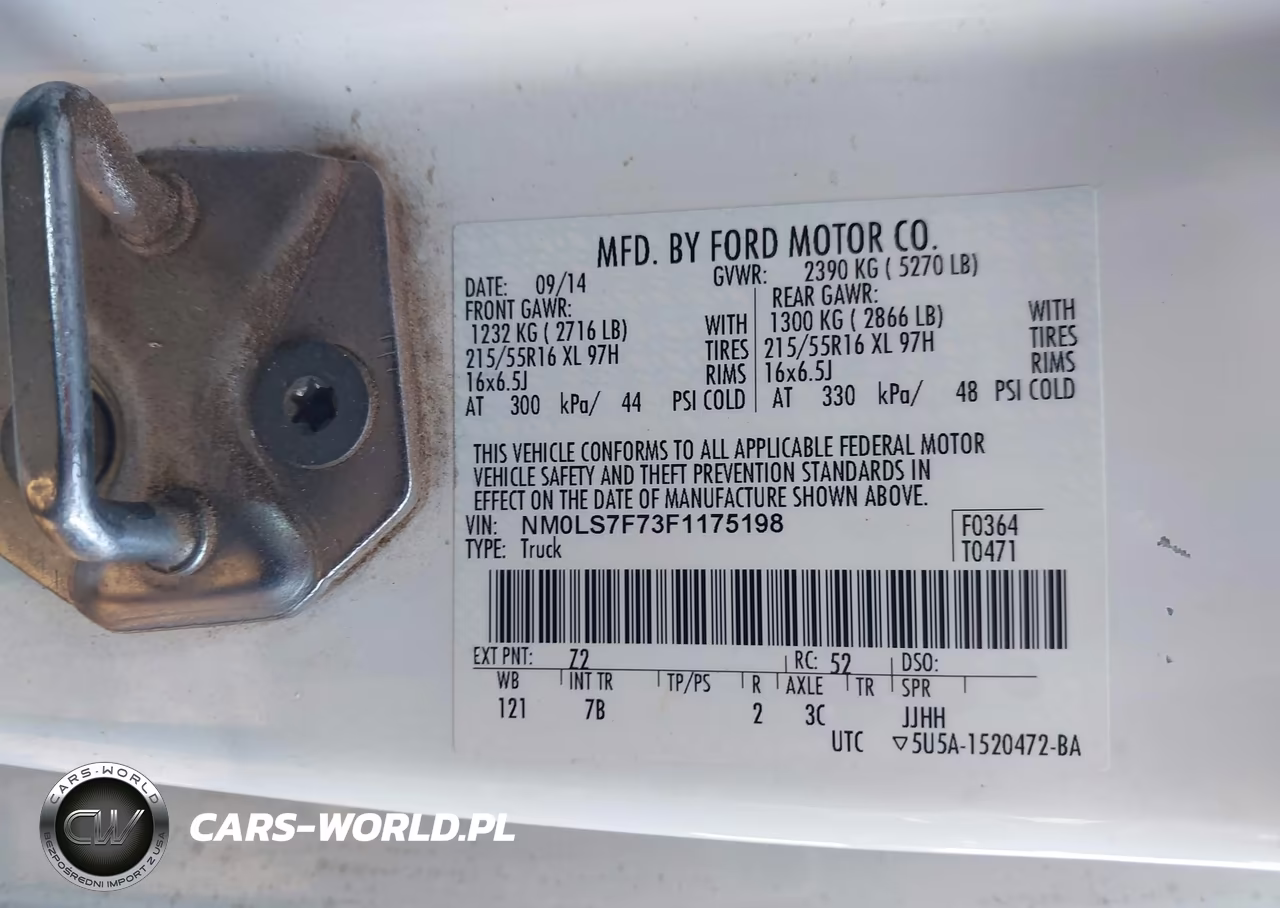 2015 Ford Transit Connect Xlt VIN:NM0LS7F73F1175198 - 9