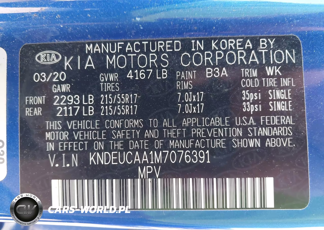 2021 Kia Seltos S VIN:KNDEUCAA1M7076391 - 9