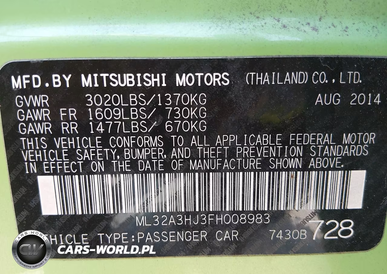 2015 Mitsubishi Mirage De VIN:ML32A3HJ3FH008983 - 9