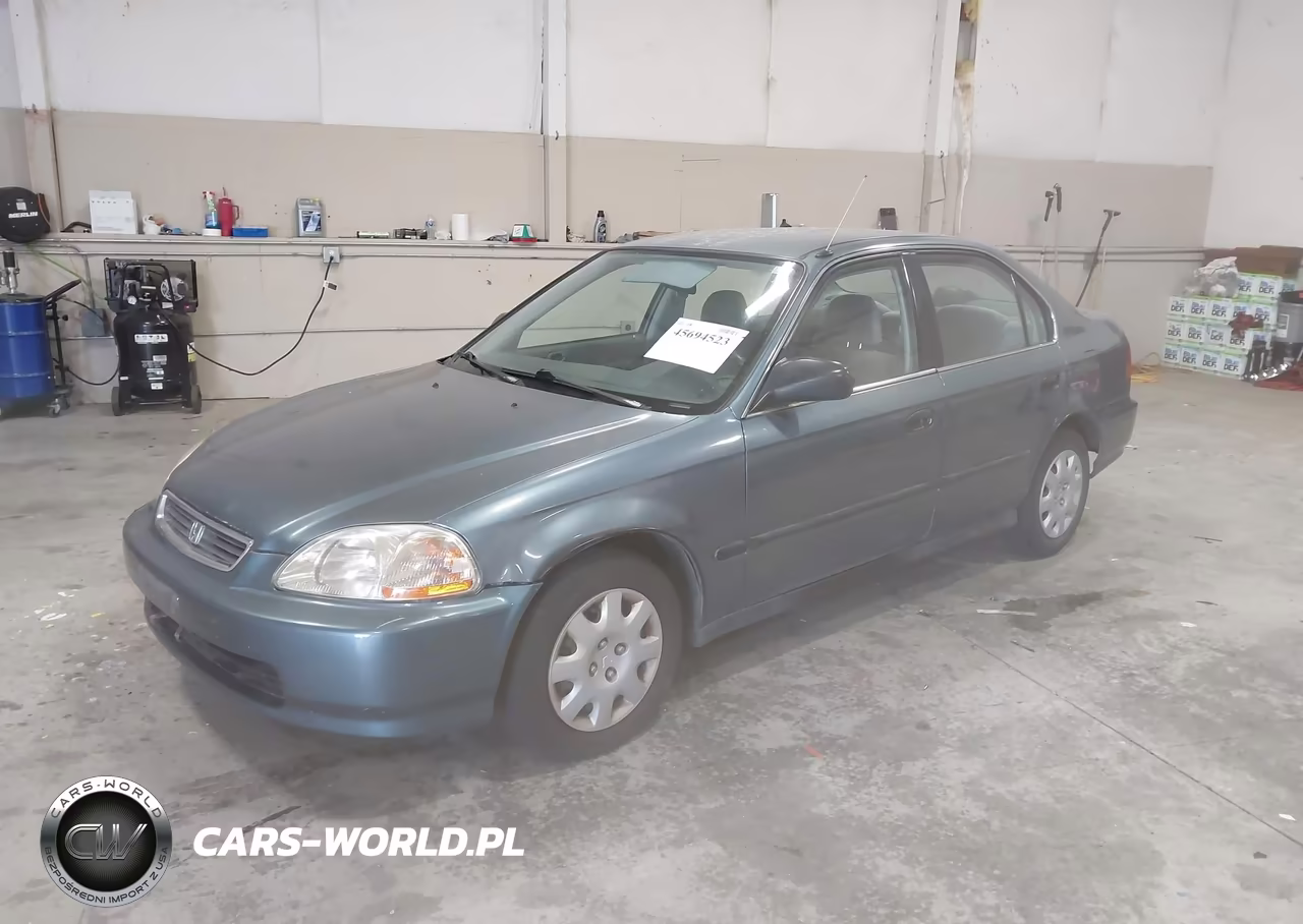 1998 Honda Civic Lx VIN:2HGEJ6674WH575444 - 2