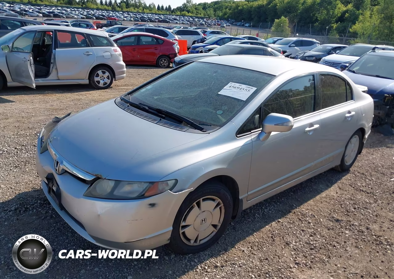 2007 Honda Civic Hybrid VIN:JHMFA36247S021562 - 2