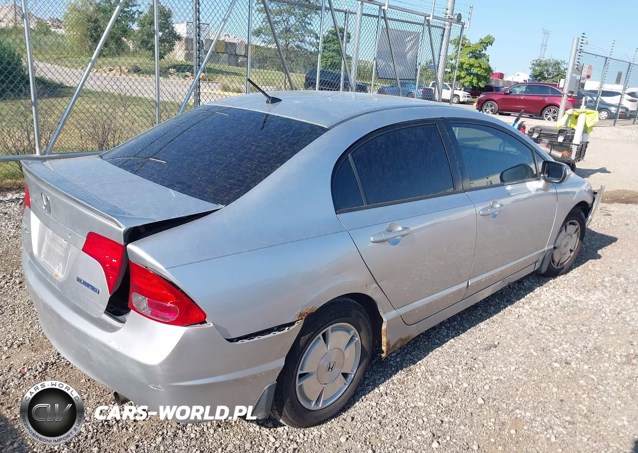 2007 Honda Civic Hybrid VIN:JHMFA36247S021562 - 4