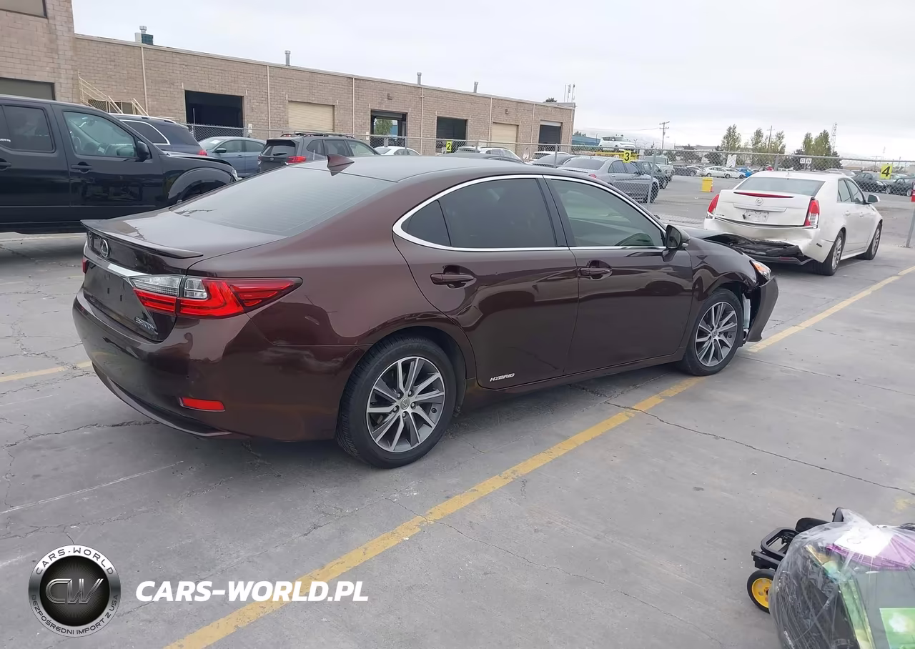 2018 Lexus Es 300H VIN:JTHBW1GG4J2169457 - 4