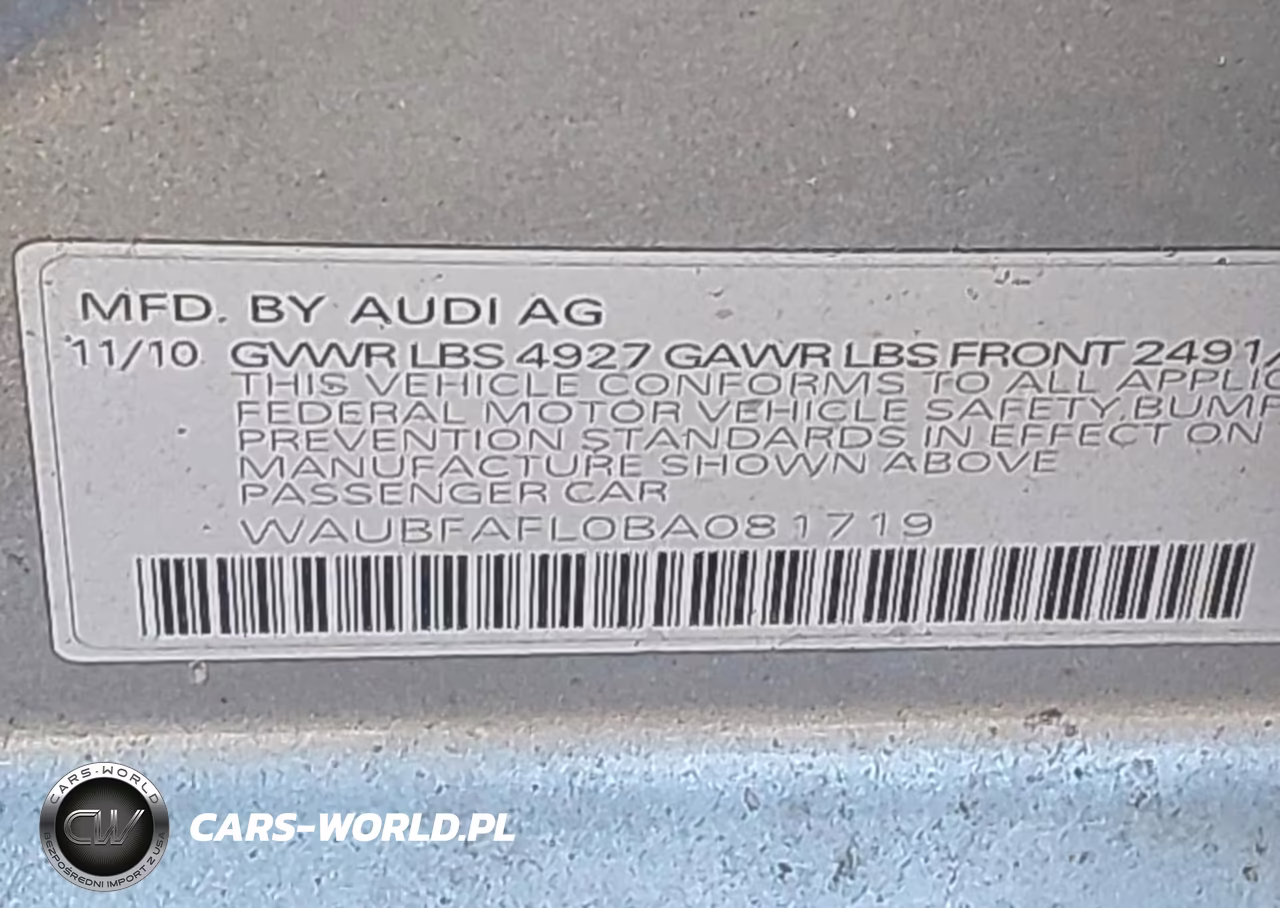 2011 Audi A4 2.0T Premium VIN:WAUBFAFL0BA081719 - 9