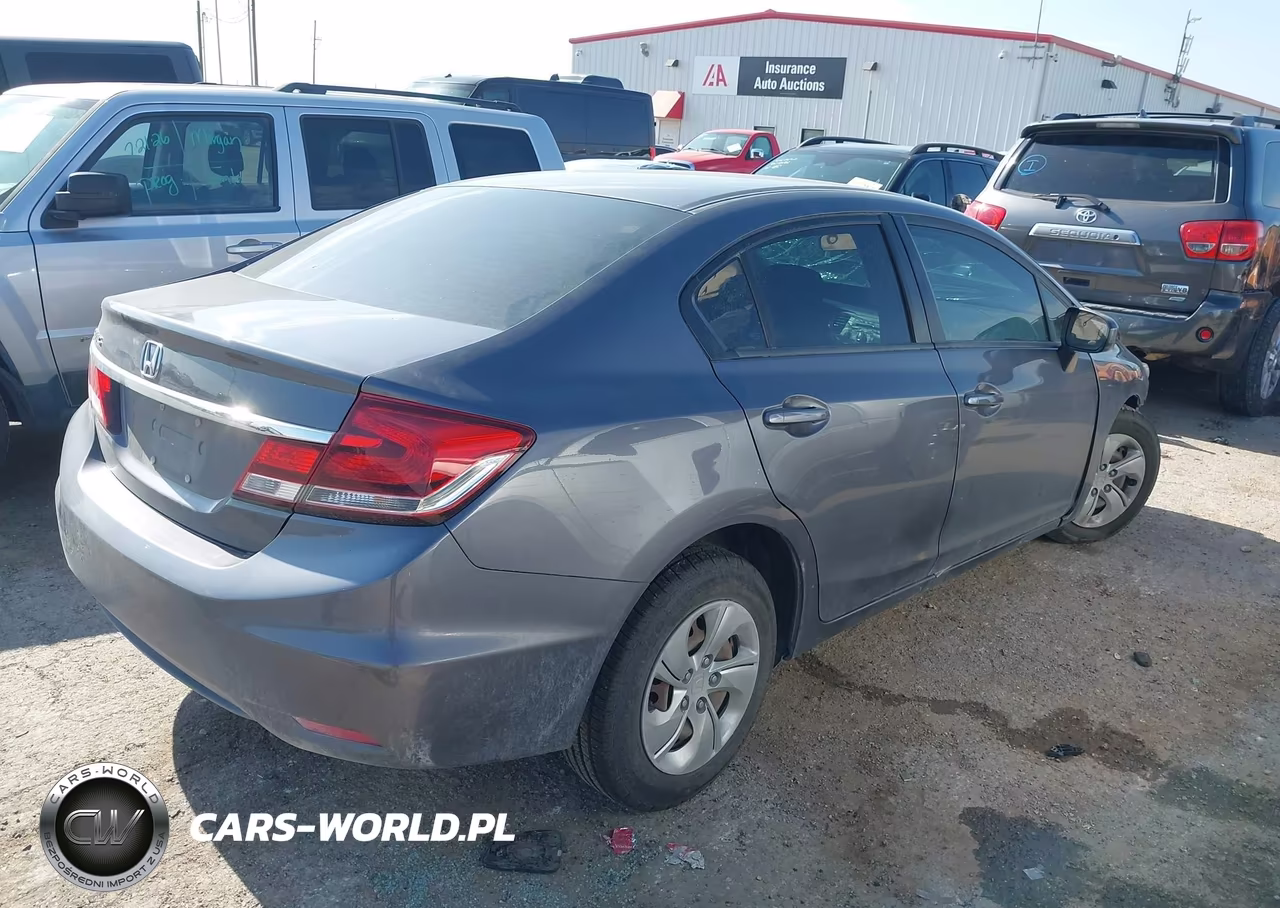 2015 Honda Civic Lx VIN:19XFB2F55FE120797 - 4