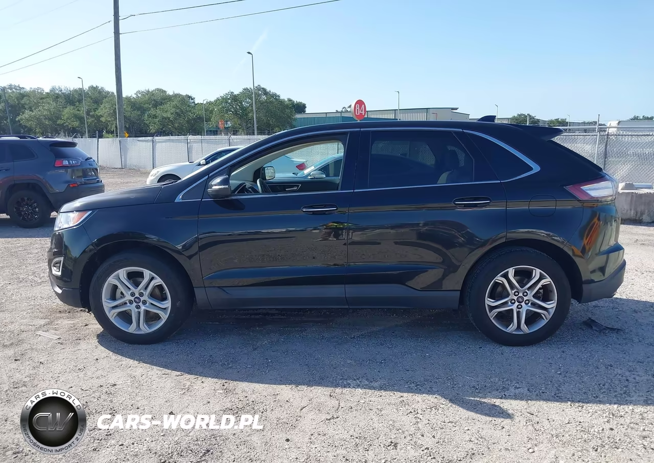 2015 Ford Edge Titanium VIN:2FMTK3K98FBB56357 - 14
