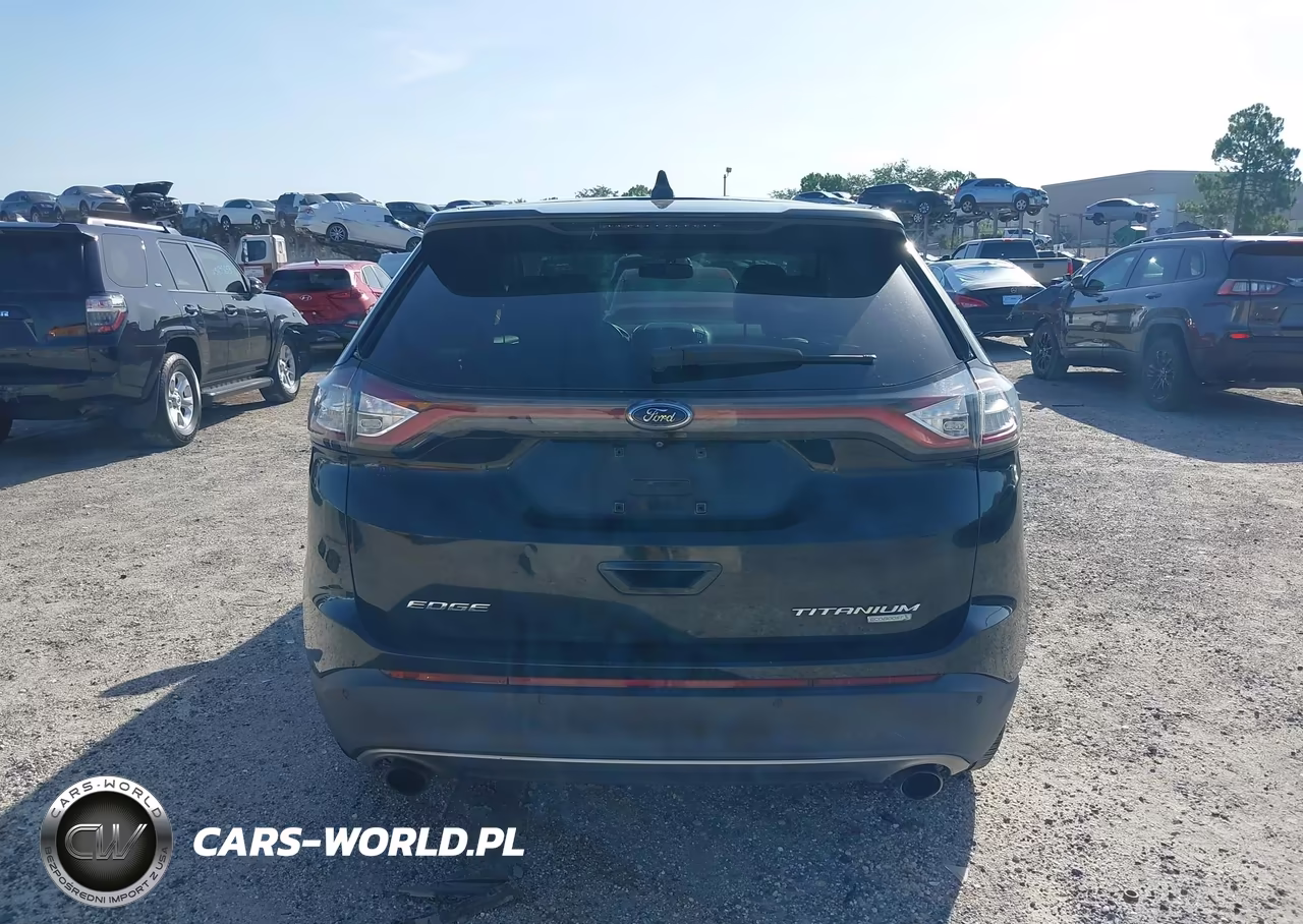 2015 Ford Edge Titanium VIN:2FMTK3K98FBB56357 - 16