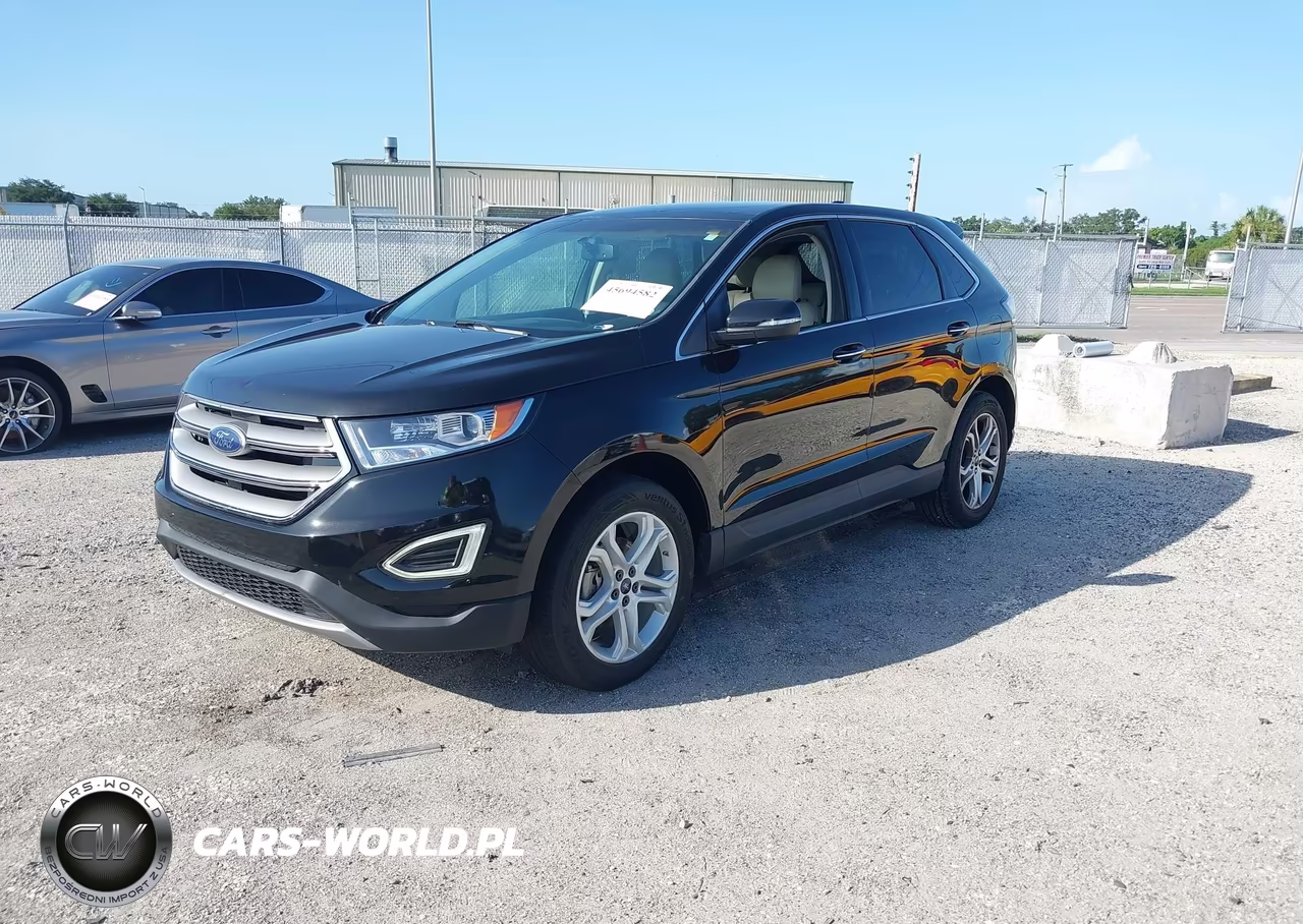 2015 Ford Edge Titanium VIN:2FMTK3K98FBB56357 - 2