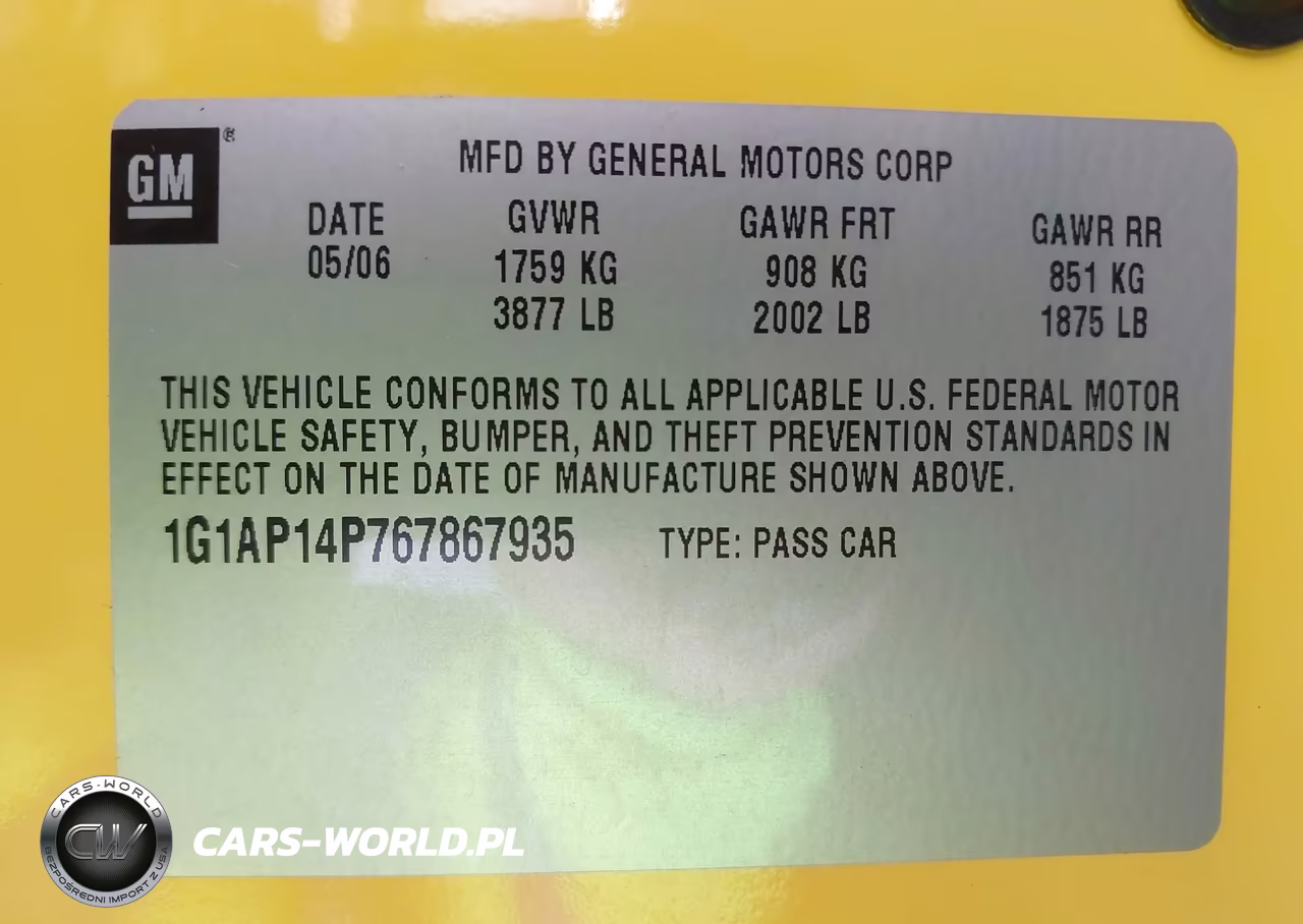 2006 Chevrolet Cobalt Ss Supercharged VIN:1G1AP14P767867935 - 9