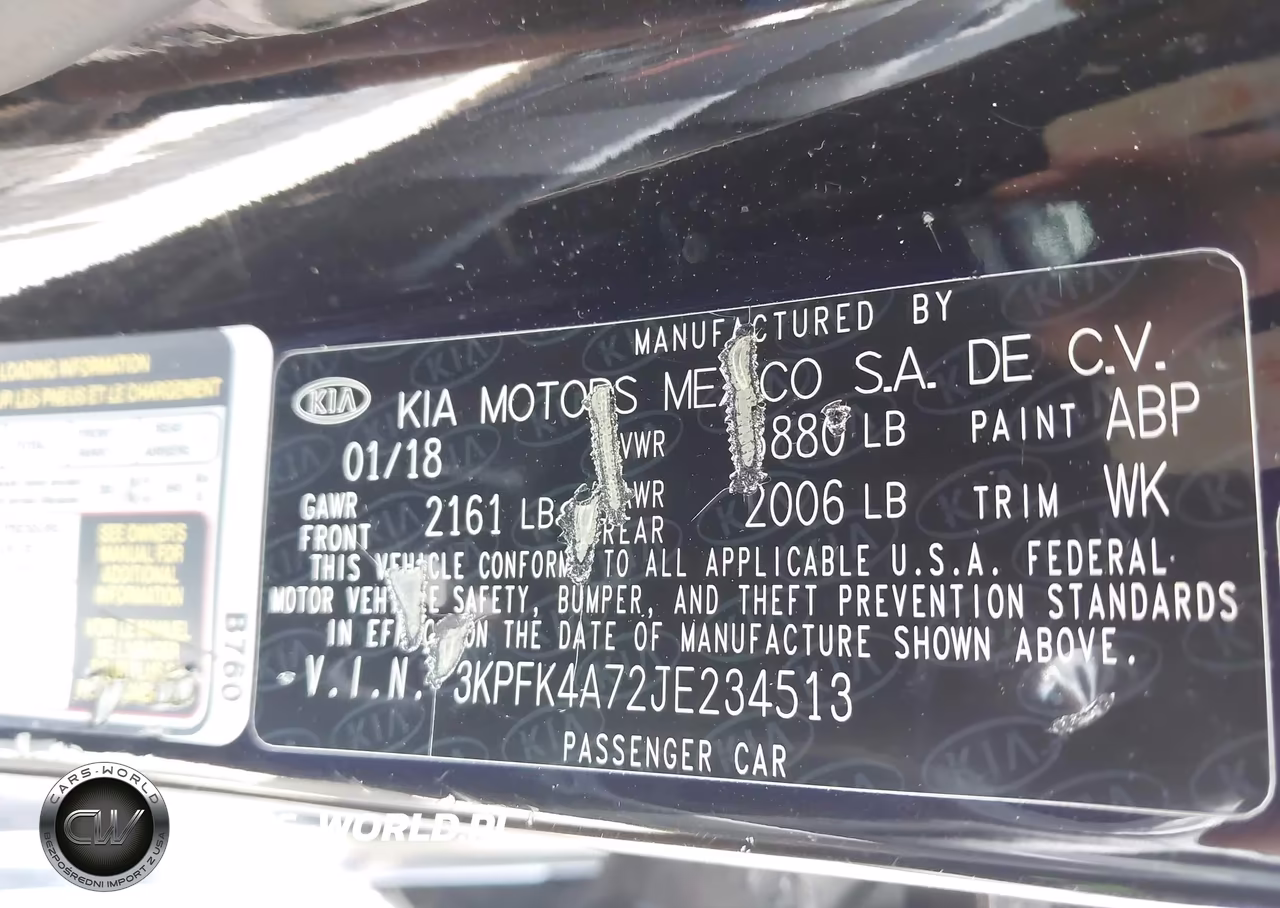 2018 Kia Forte Lx VIN:3KPFK4A72JE234513 - 9