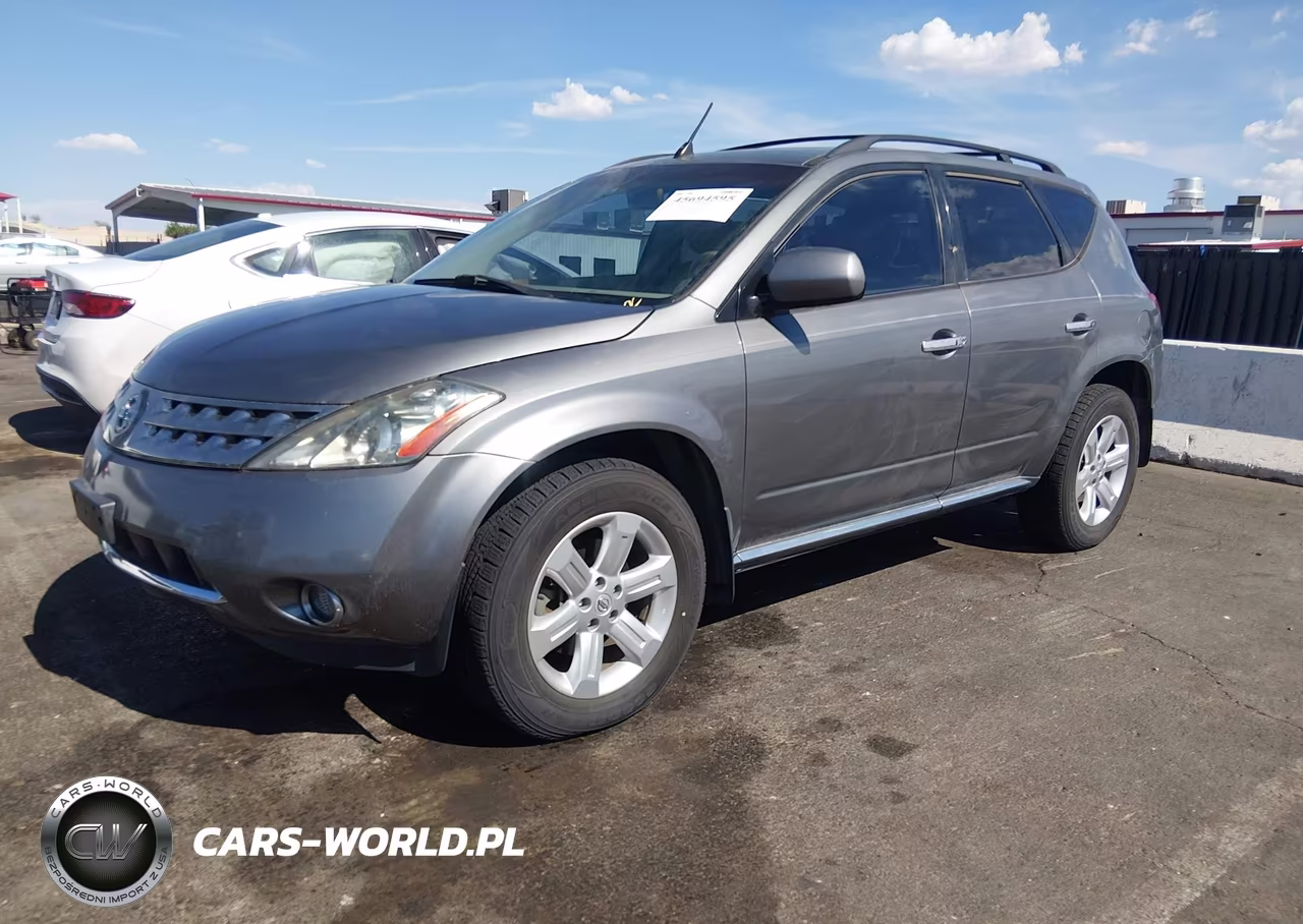 2006 Nissan Murano Sl VIN:JN8AZ08T76W408806 - 2