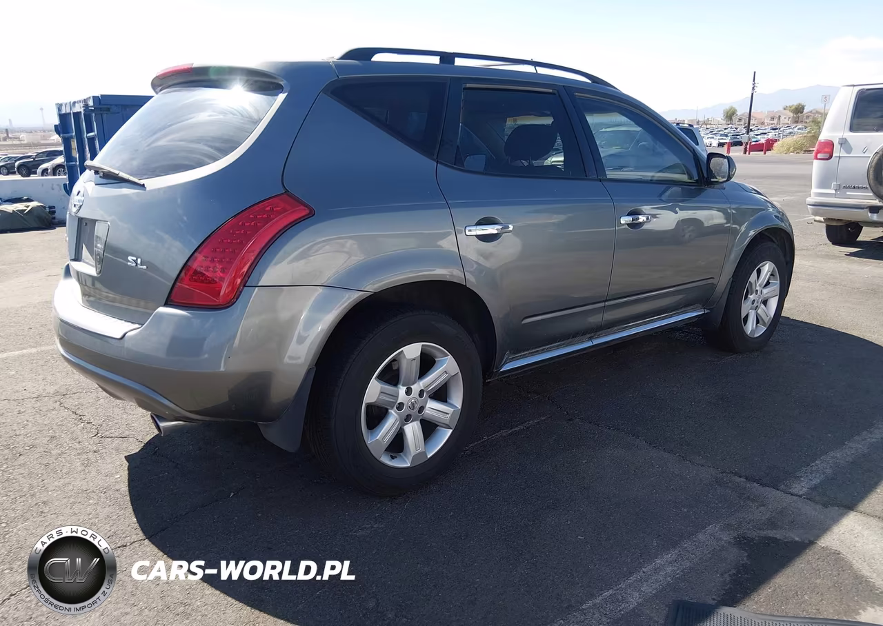 2006 Nissan Murano Sl VIN:JN8AZ08T76W408806 - 4