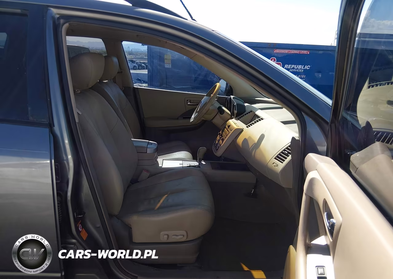 2006 Nissan Murano Sl VIN:JN8AZ08T76W408806 - 5
