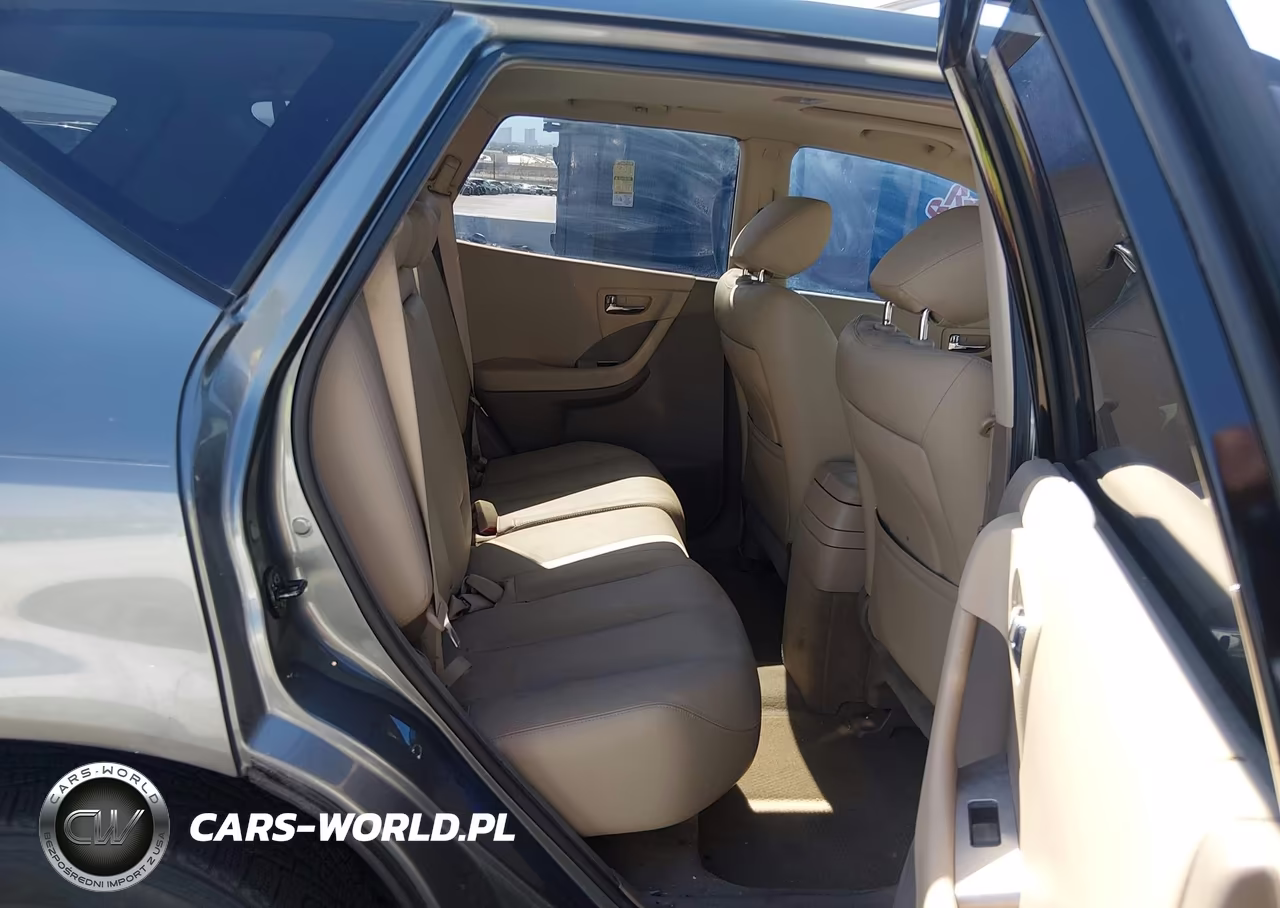 2006 Nissan Murano Sl VIN:JN8AZ08T76W408806 - 8