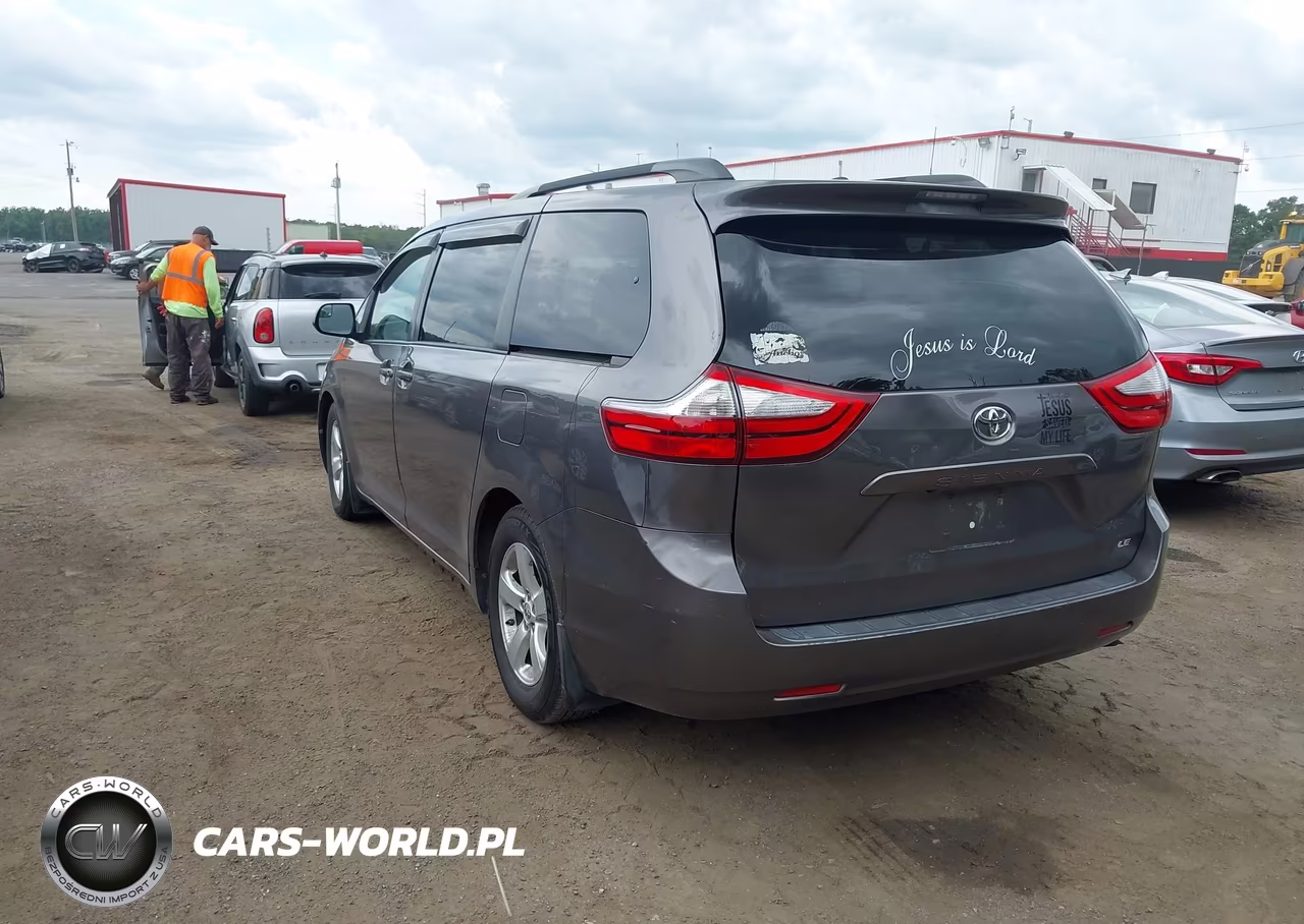 2017 Toyota Sienna Le 8 Passenger VIN:5TDKZ3DC7HS772377 - 3