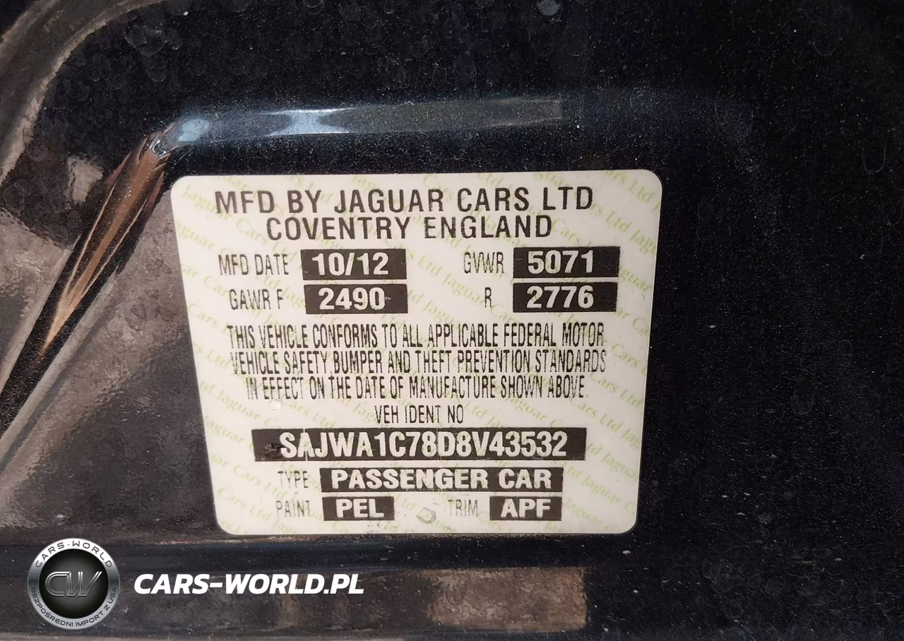 2013 Jaguar Xj VIN:SAJWA1C78D8V43532 - 9