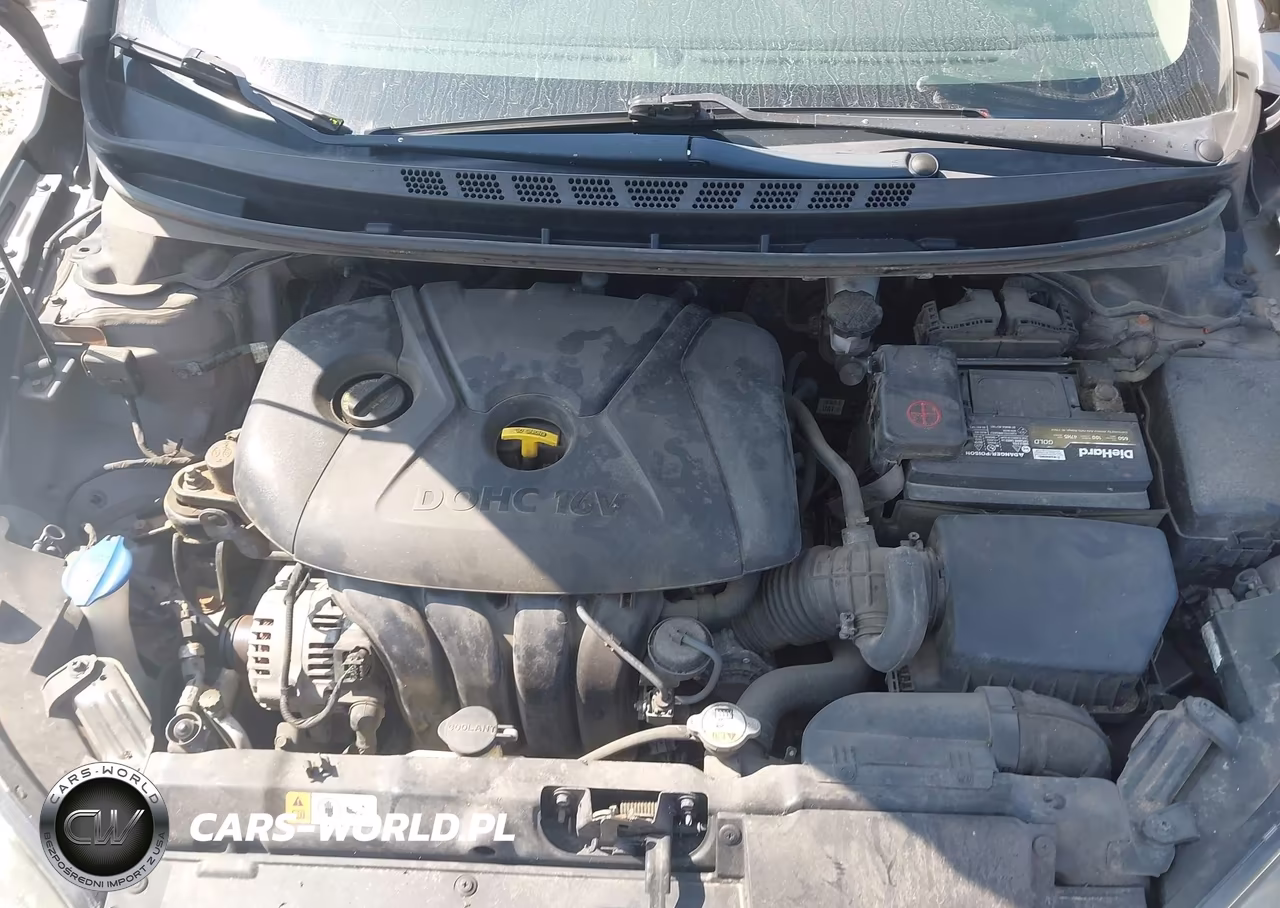 2014 Hyundai Elantra Se VIN:5NPDH4AE6EH516255 - 10