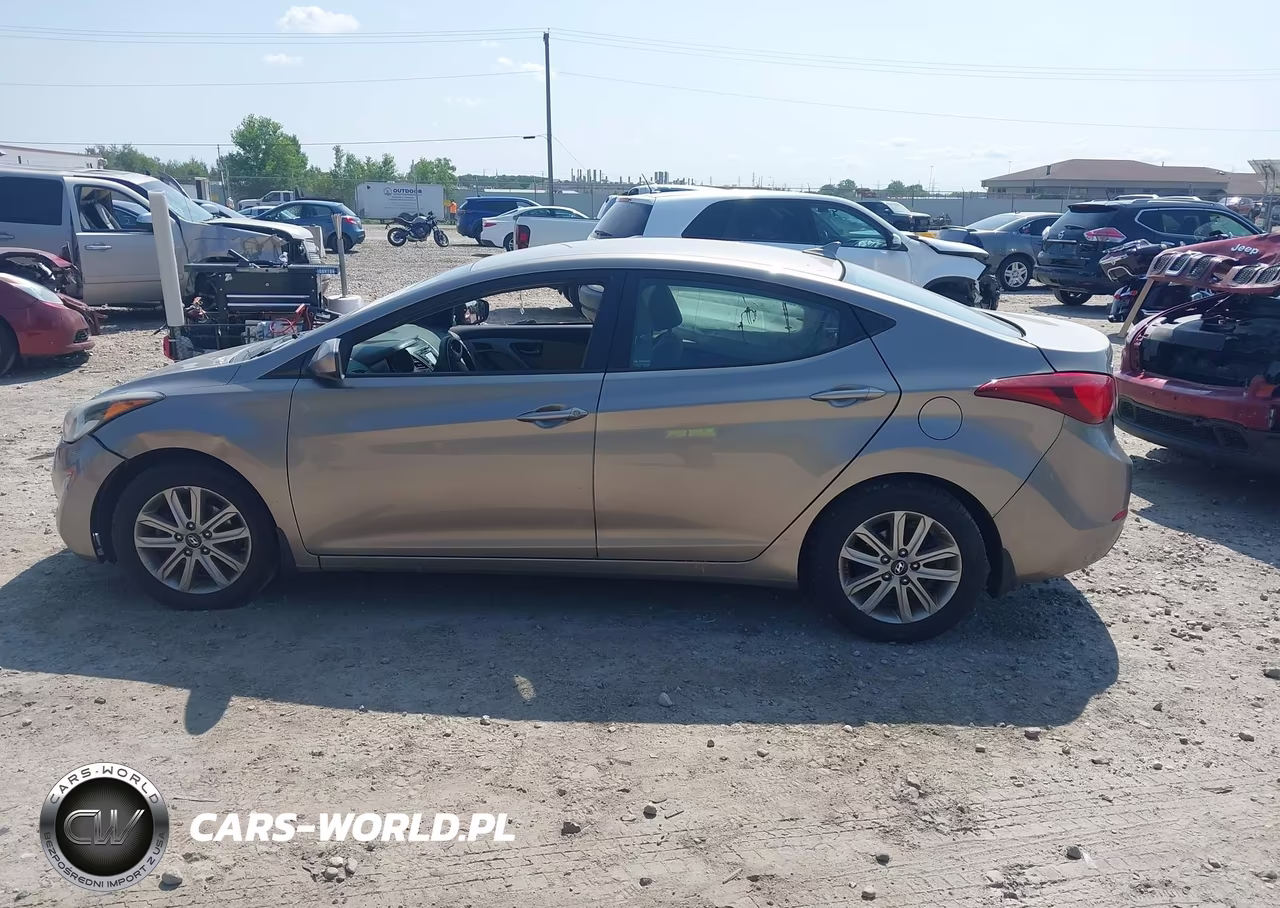 2014 Hyundai Elantra Se VIN:5NPDH4AE6EH516255 - 14
