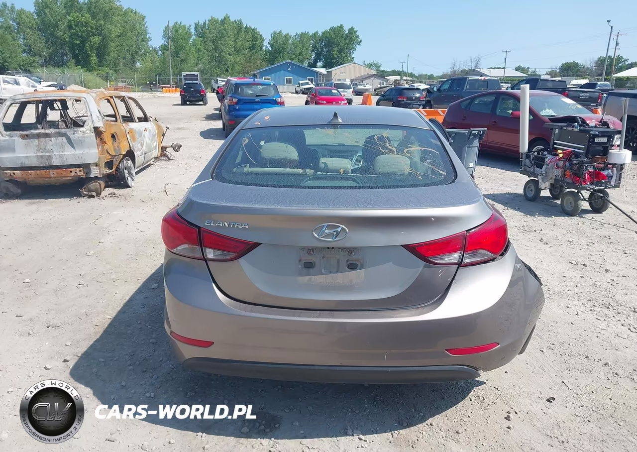 2014 Hyundai Elantra Se VIN:5NPDH4AE6EH516255 - 16