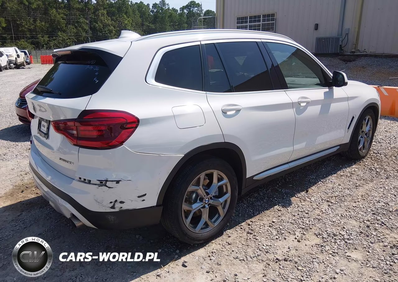 2021 BMW X3 Sdrive30I VIN:5UXTY3C03M9E27372 - 4