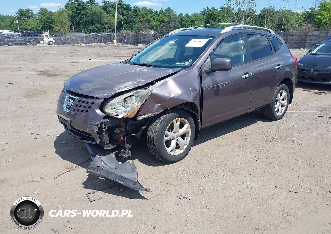 2010 Nissan Rogue Sl VIN:JN8AS5MV2AW609188 - 2