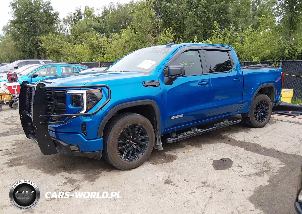 2022 GMC Sierra 1500 4Wd Short Box Elevation VIN:3GTPUJEK1NG686281 - 2