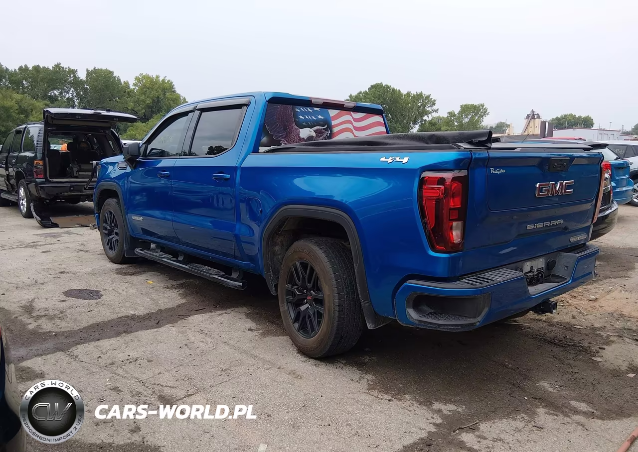 2022 GMC Sierra 1500 4Wd Short Box Elevation VIN:3GTPUJEK1NG686281 - 3