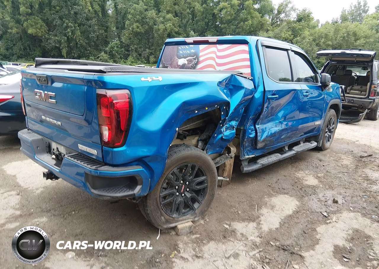 2022 GMC Sierra 1500 4Wd Short Box Elevation VIN:3GTPUJEK1NG686281 - 4